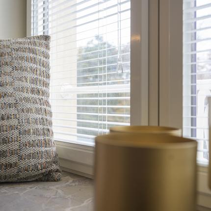 Gouden accenten maken het interieur helemaal af