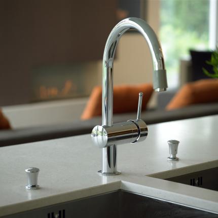 Detail afwerking keuken - keukenkraan