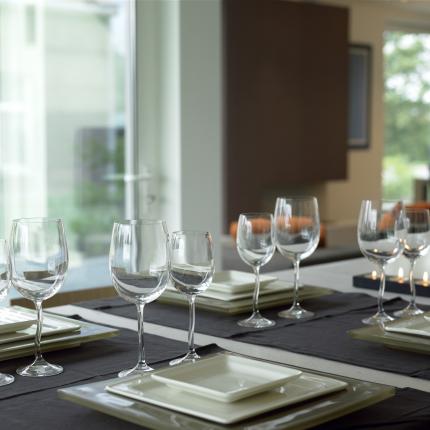 Detail afwerking keuken - eettafel