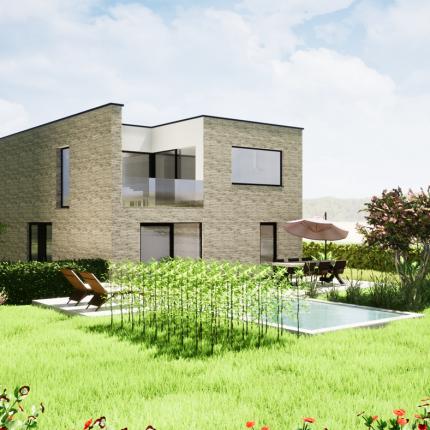 Achtergevel villa met verrassend concept
