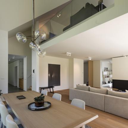 Zicht op de mezzanine