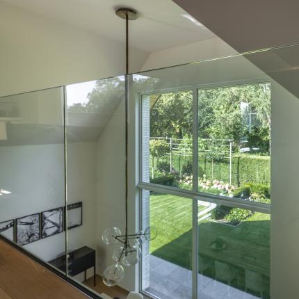 Zicht van op de mezzanine