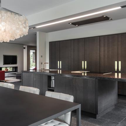 Leefkeuken met kookeiland