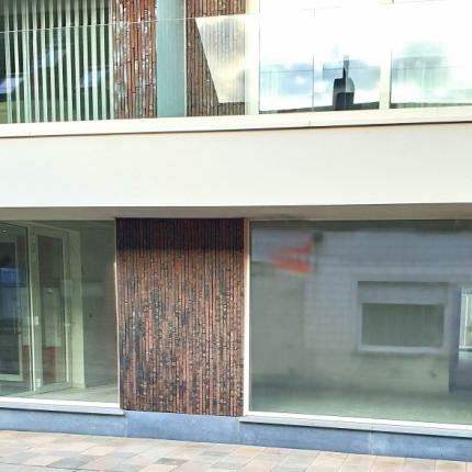 Project te Sint-Lievens-Houtem gevelafwerking