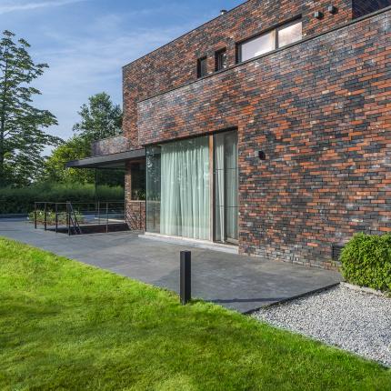 Architectuur eigenzinnige, strakke villa