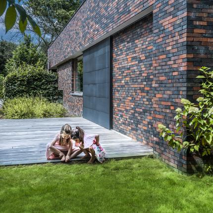 Architectuur eigenzinnige, strakke villa