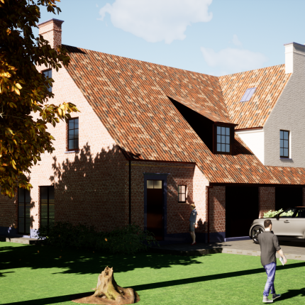 Mutlibat Ontwerp tweewoonst in landellijke stijl Mutlibat Ontwerp tweewoonst in landellijke stijl