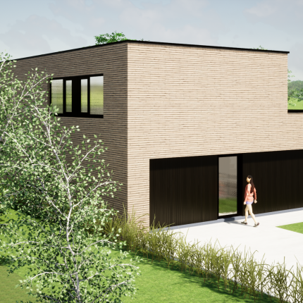 MULTIBAT - Compacte villa te Sint-Martens-Latem