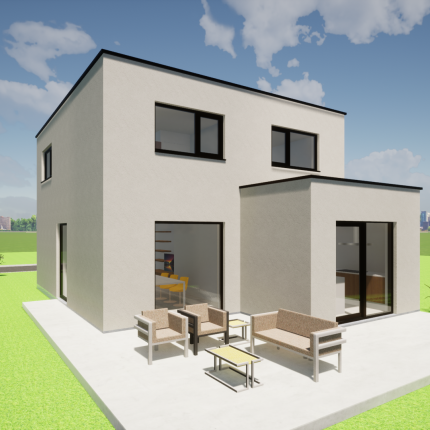 Moderne, strakke en enorm praktische nieuwbouwwoning gelegen in een nieuwe, kleine verkaveling in Asper. Deze open bebouwing word volledig uitgevoerd in crepi in combinatie met zwart aluminium schrijnwerk.  Ontwerp toont een woning die op dit perceel kan gebouwd worden, maar de te bouwen woning is nog vrij van architecturale keuze.  Deze nieuwe verkaveling is landelijk gelegen in Landdijk Asper (Gavere). Moderne, strakke en enorm praktische nieuwbouwwoning gelegen in een nieuwe, kleine verkaveling in Asper. Deze open bebouwing word volledig uitgevoerd in crepi in combinatie met zwart aluminium schrijnwerk.  Ontwerp toont een woning die op dit perceel kan gebouwd worden, maar de te bouwen woning is nog vrij van architecturale keuze.  Deze nieuwe verkaveling is landelijk gelegen in Landdijk Asper (Gavere).