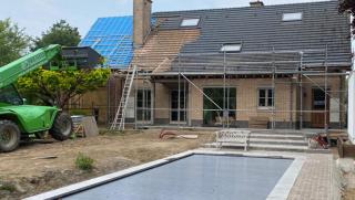 MULTIBAT - Totaalrenovatie te Schelderode - in uitvoering